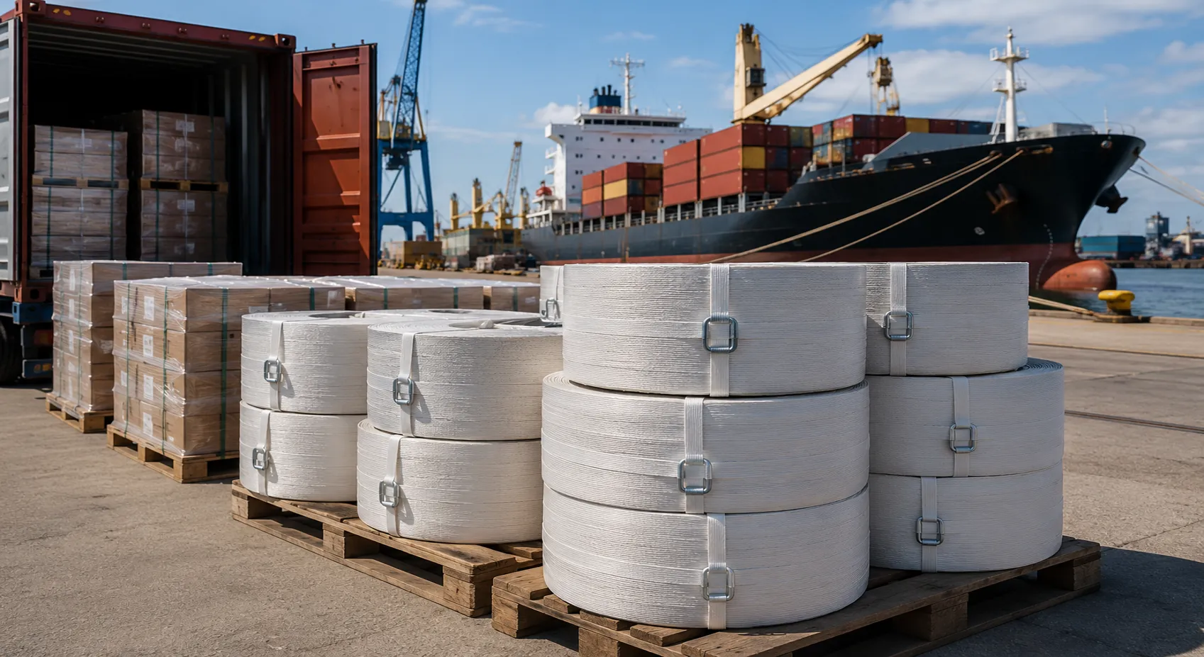 Composite Cord Strap Exporter Latvia — Greenstrix Supply